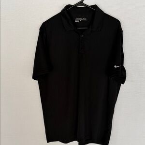 Nike Men's Black Polo Shirt